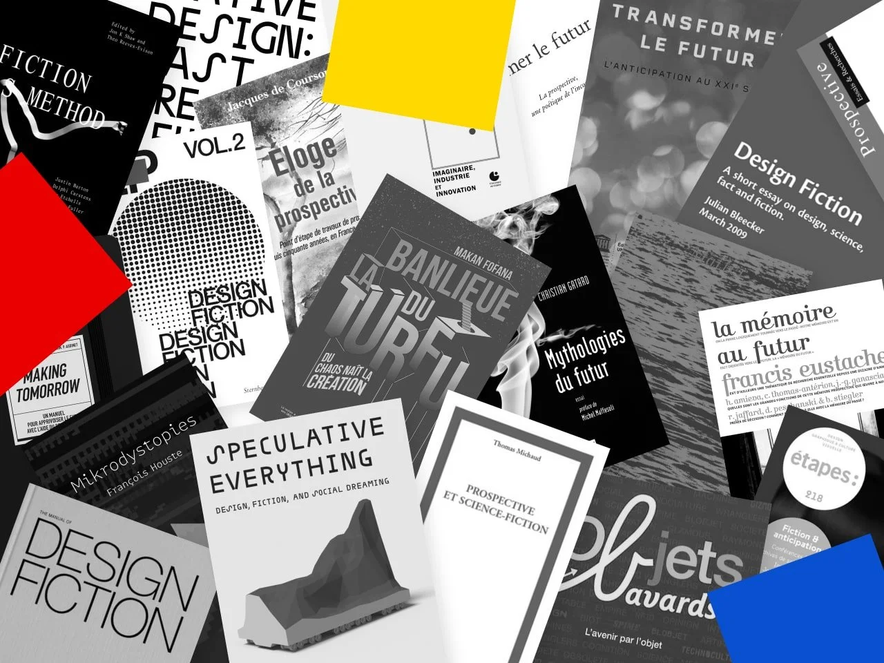 Les meilleurs livres sur la prospective et le design fiction