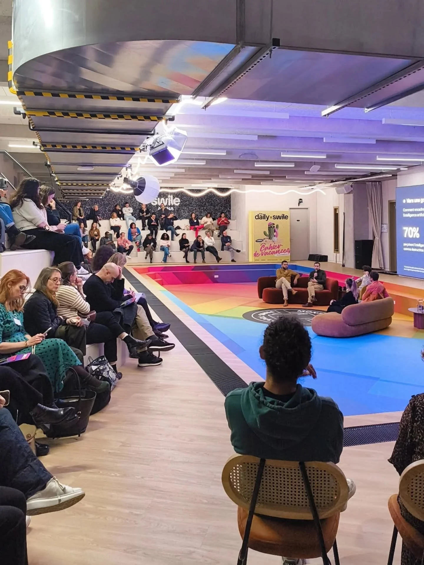 Nous sommes fiers et heureux d'avoir pr&eacute;sent&eacute; le fruit de plusieurs mois de r&eacute;flexions entre le @design.fiction.studio et @swilefrance lors d'une soir&eacute;e &eacute;v&eacute;nementielle organis&eacute;e mardi dernier autour du