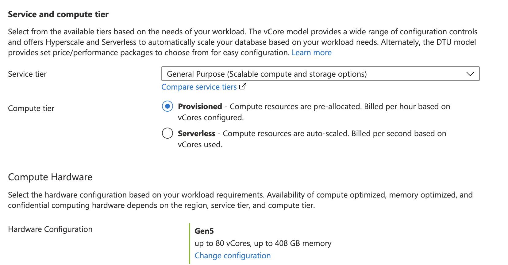 Azure SQL Service and compute tier options.png