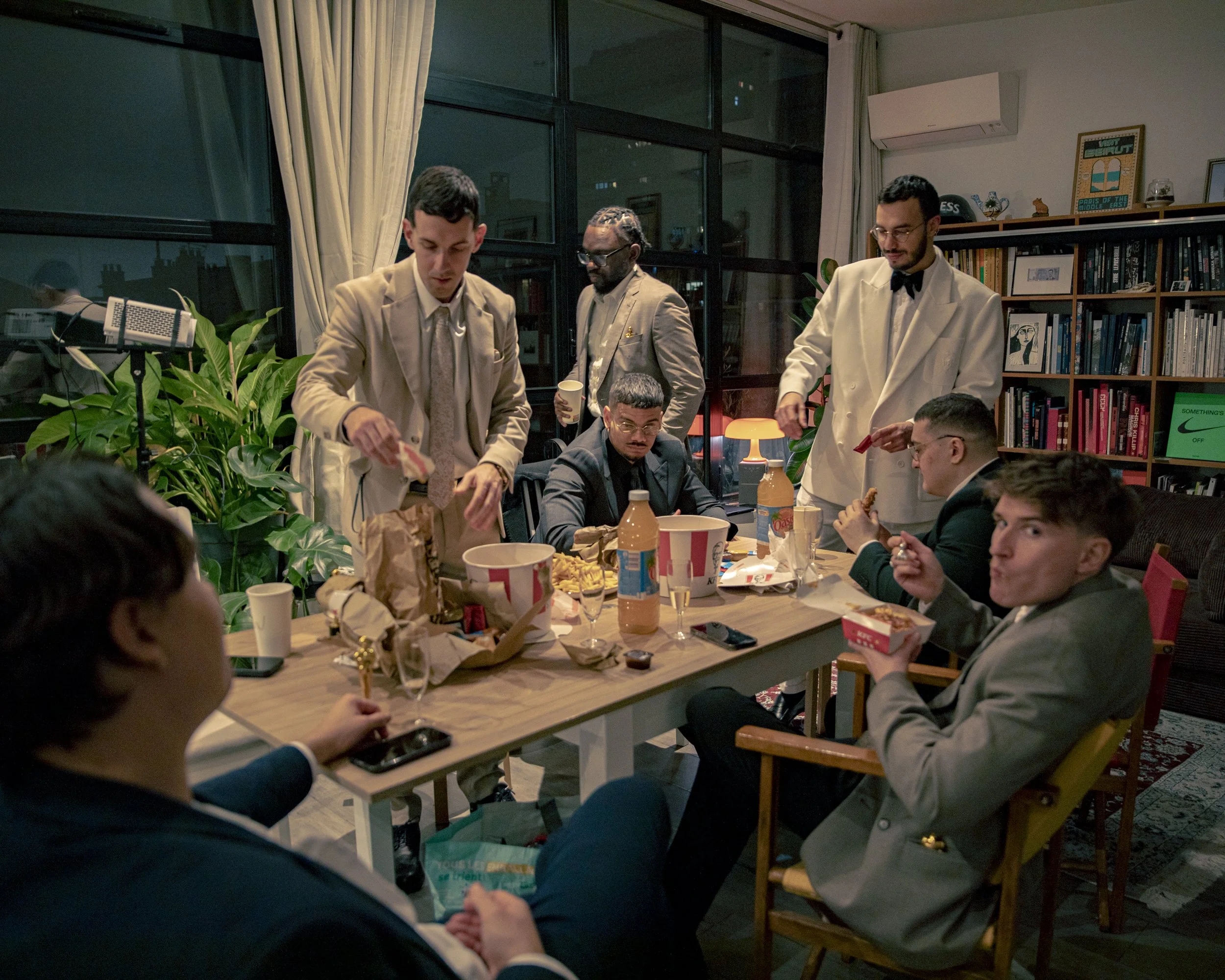 Diner with friends, 2026