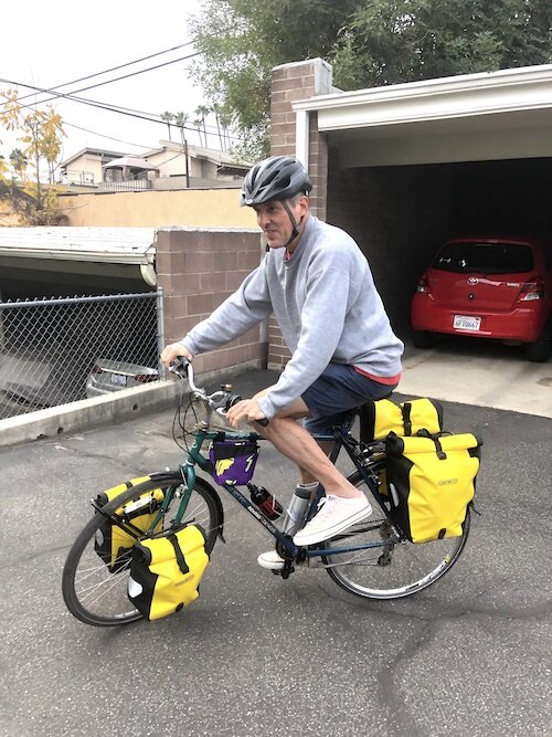 Five minutes to liftoff (photo by Hannah)