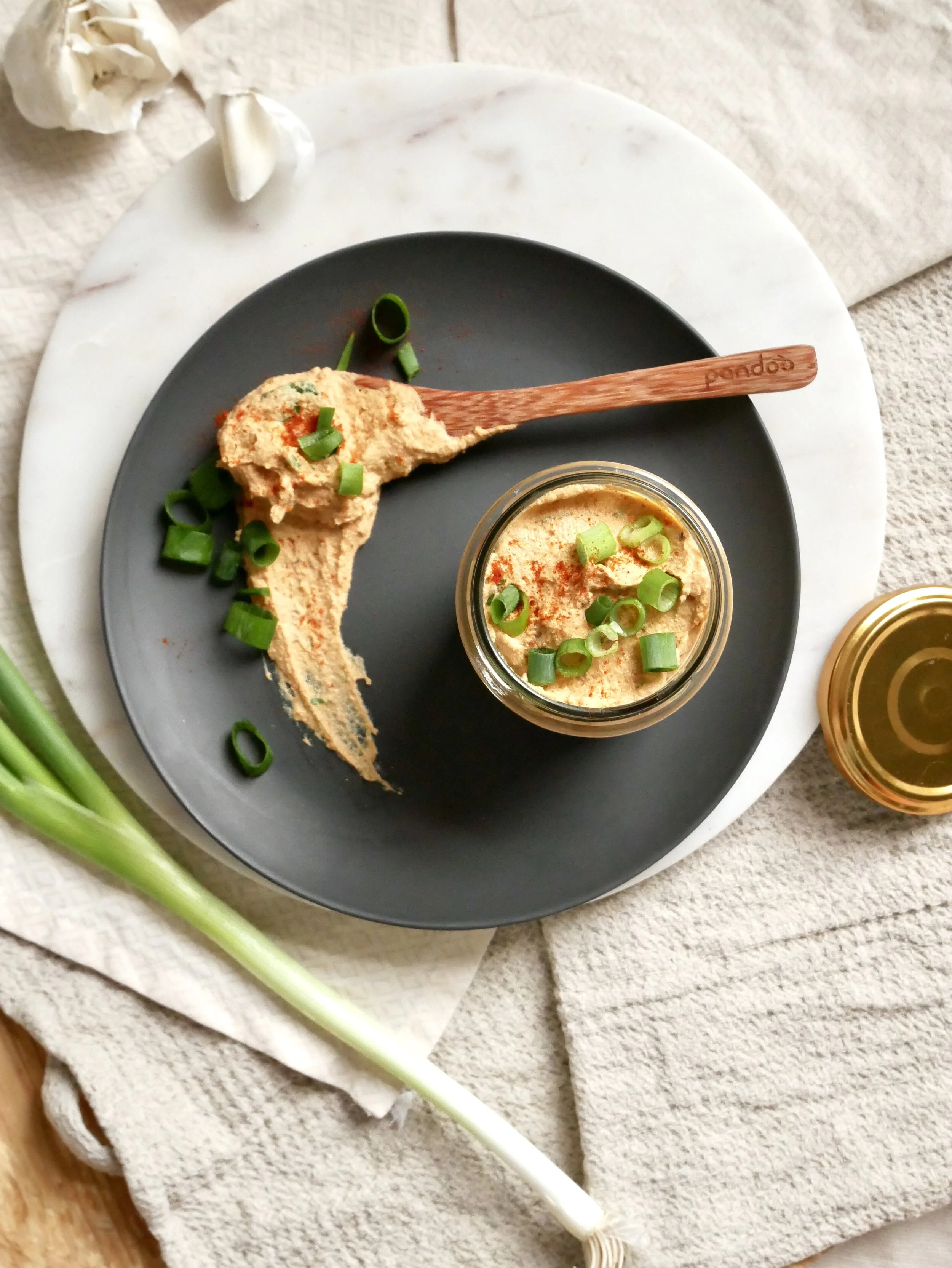 Homemade Tofu Spread with Sun-Dried Tomatoes (vegan)