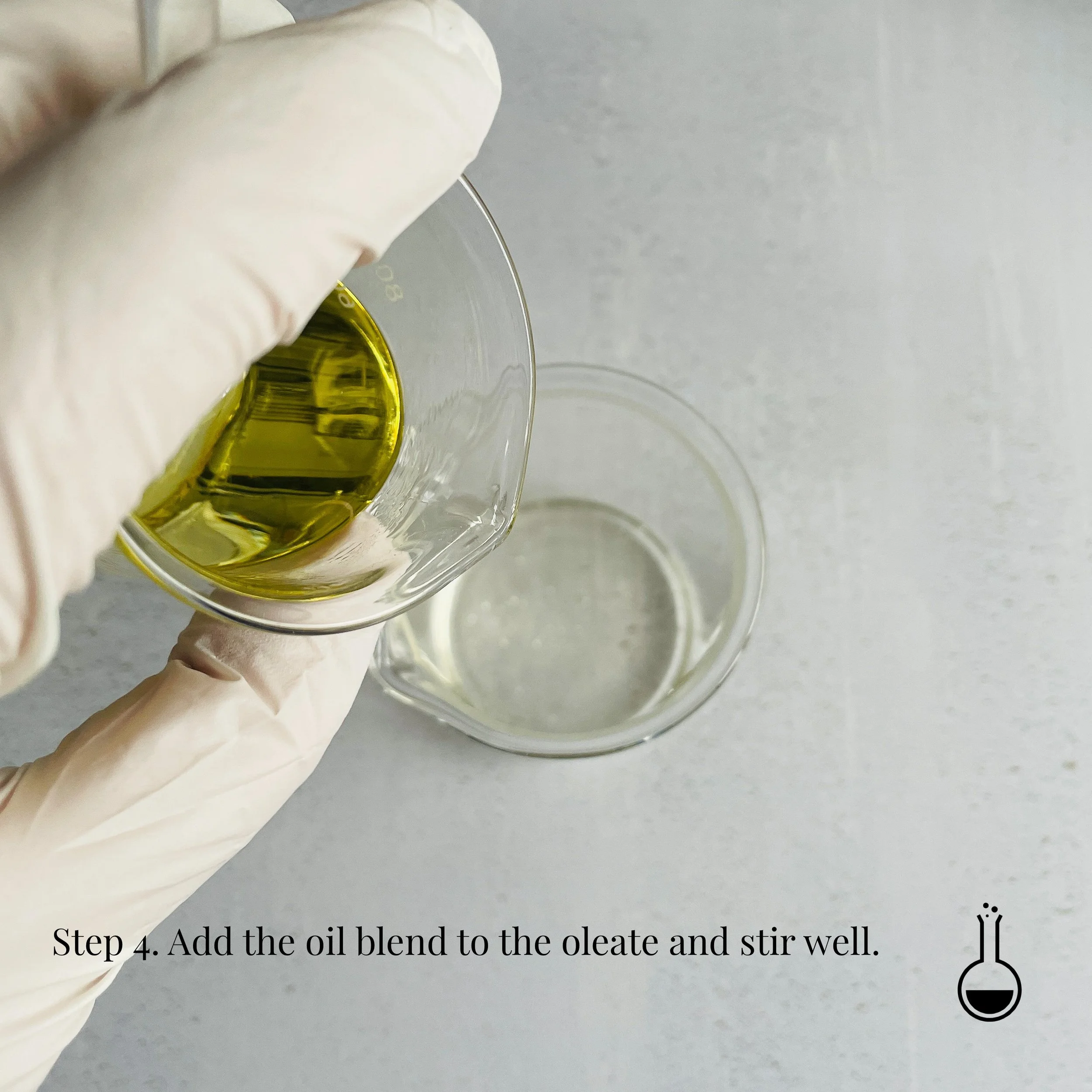 Make a charcoal shower oil for him