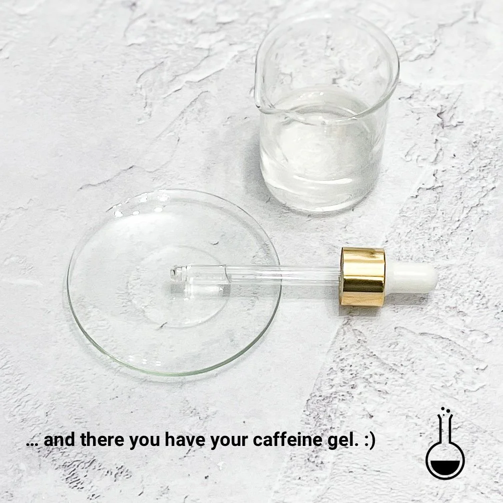 Make a caffeine & green tea eye gel — Formulator Hub Your Ultimate