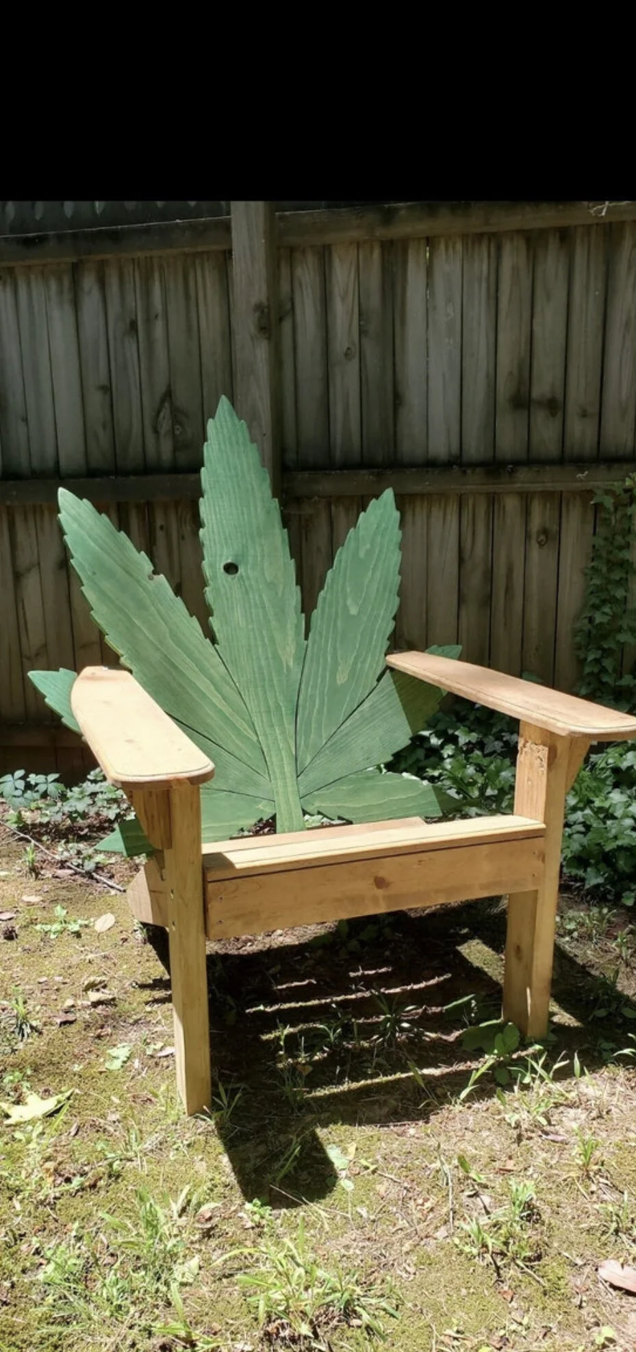 Pot leaf online chair