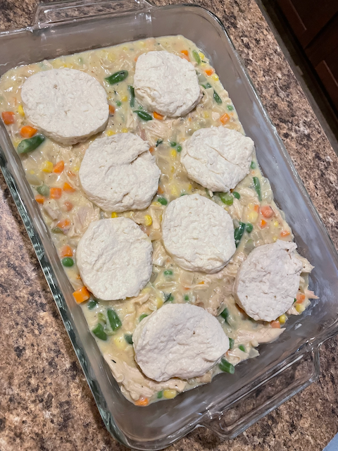 Chicken Pot Pie Casserole