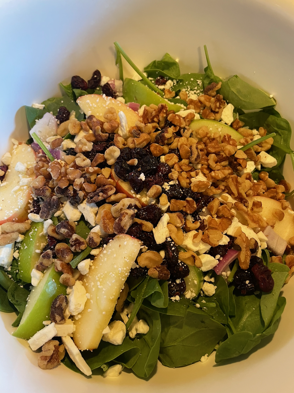 Honey Dijon Apple Salad