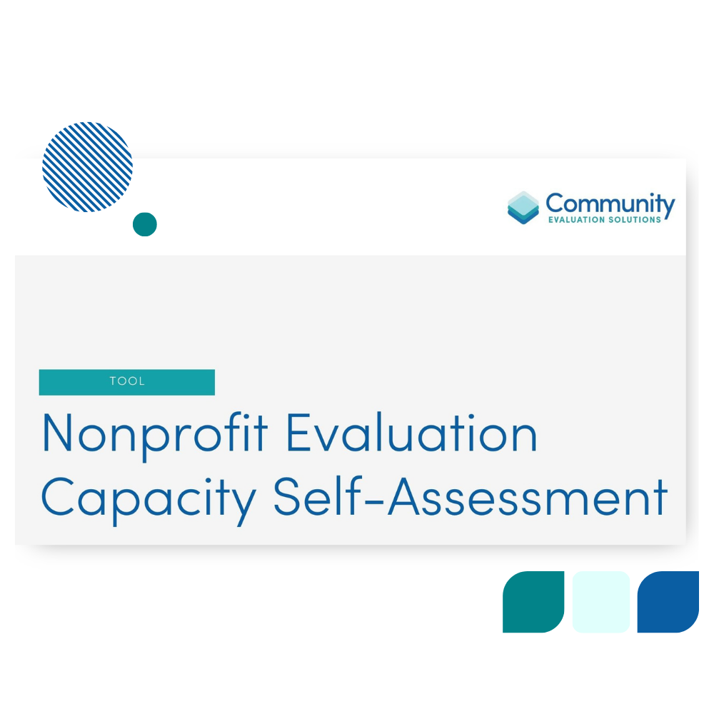 Nonprofit Evaluation Capacity Tool