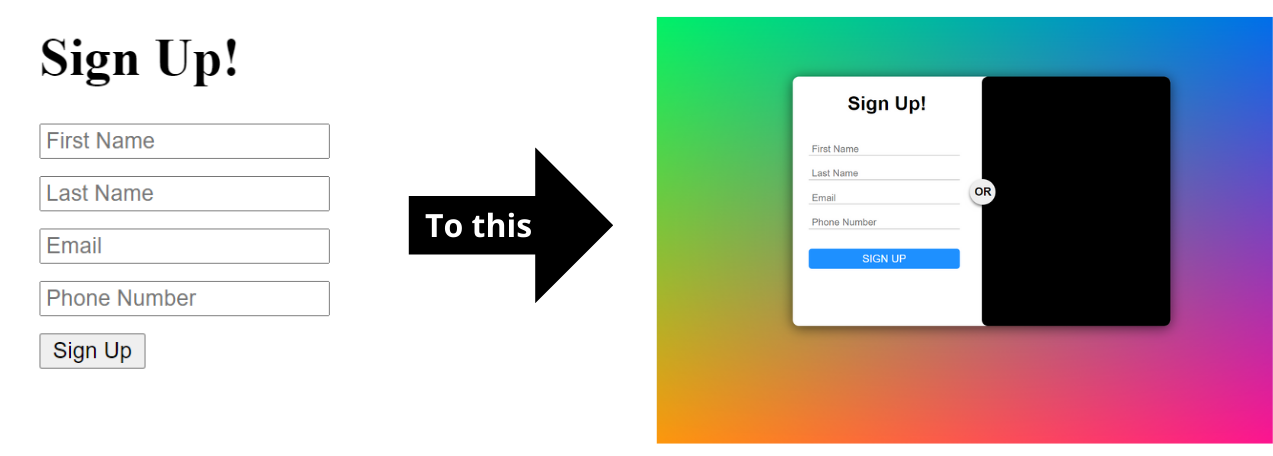 How to Style a Form with HTML and CSS — Hello Dev World
