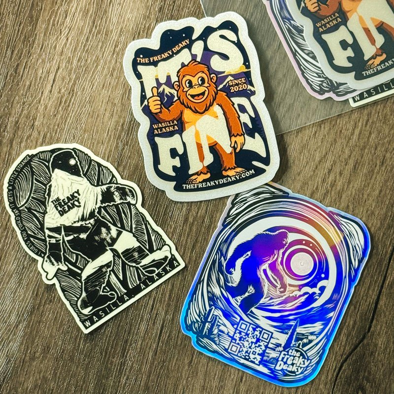bigfoot sticker pack