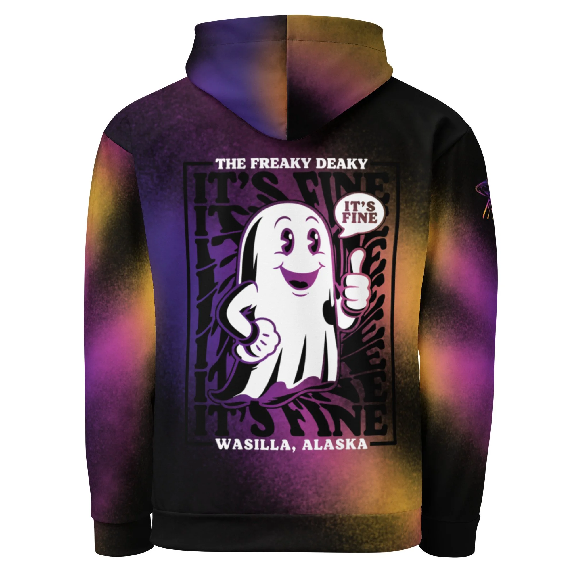 its fine ghost hoodie