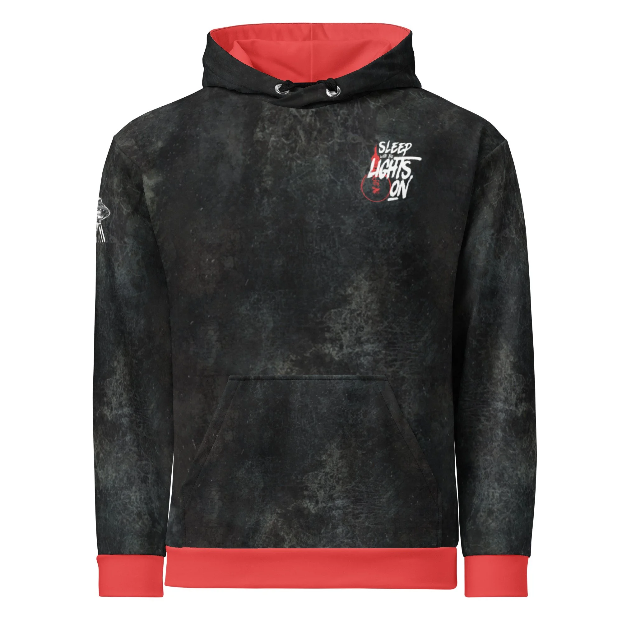 sleep with the lights on hoodies