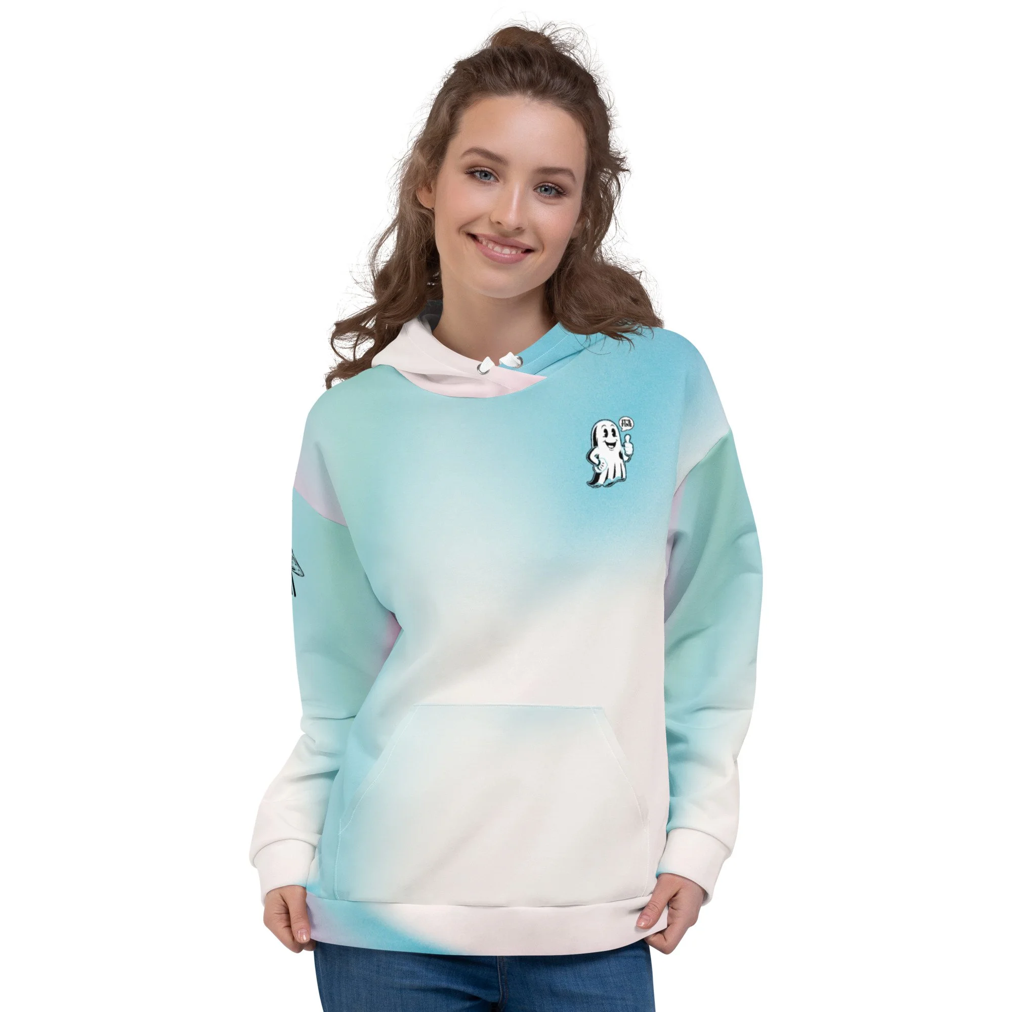 cute ghost hoodie