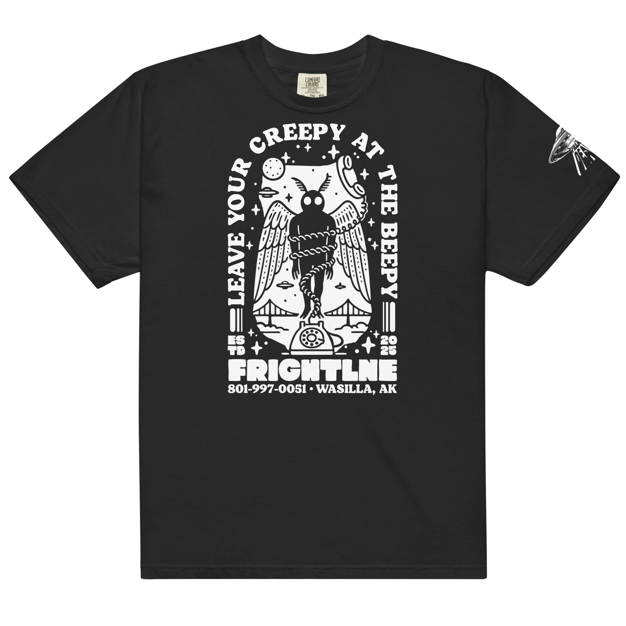 cool mothman shirt for men