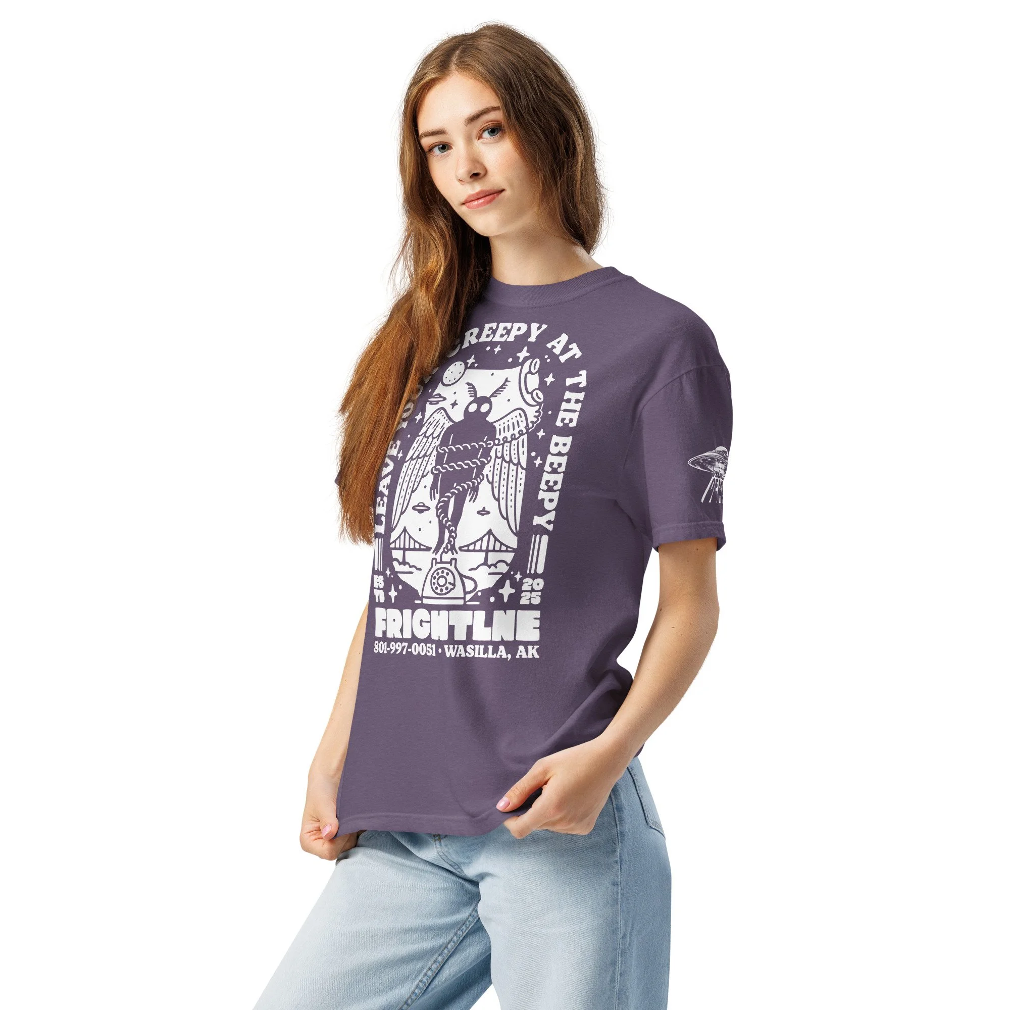cool mothman shirt for women