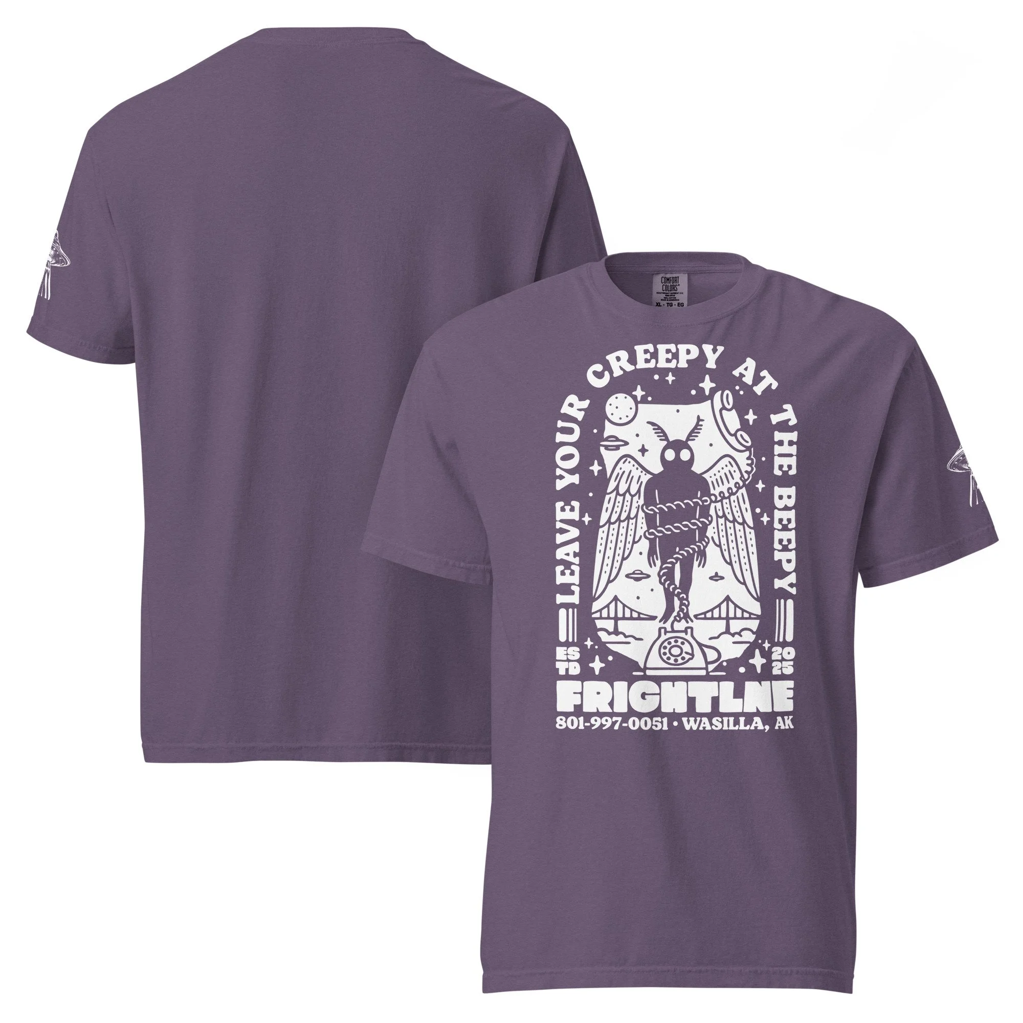 cool mothman shirt for men
