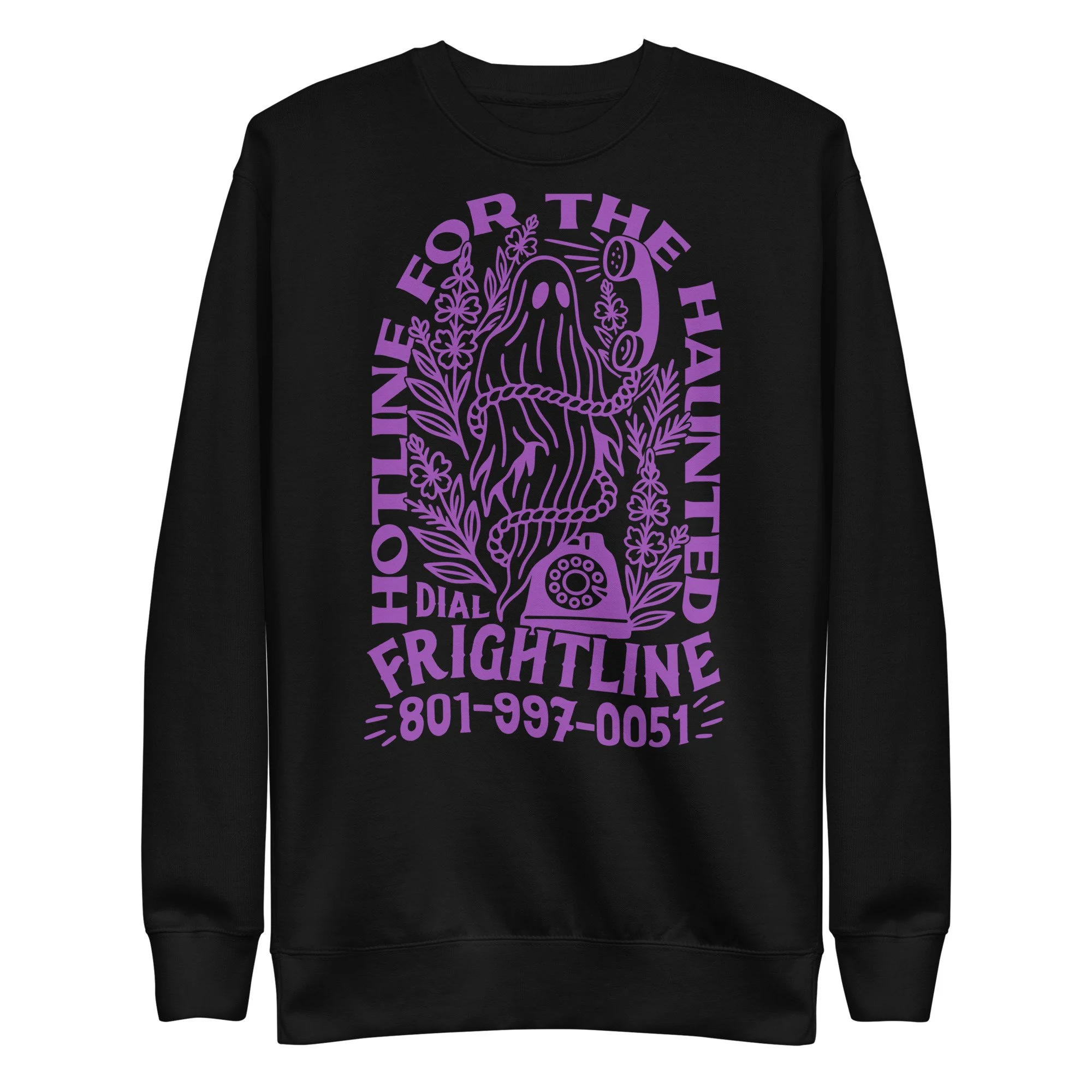 unisex cute ghost sweater