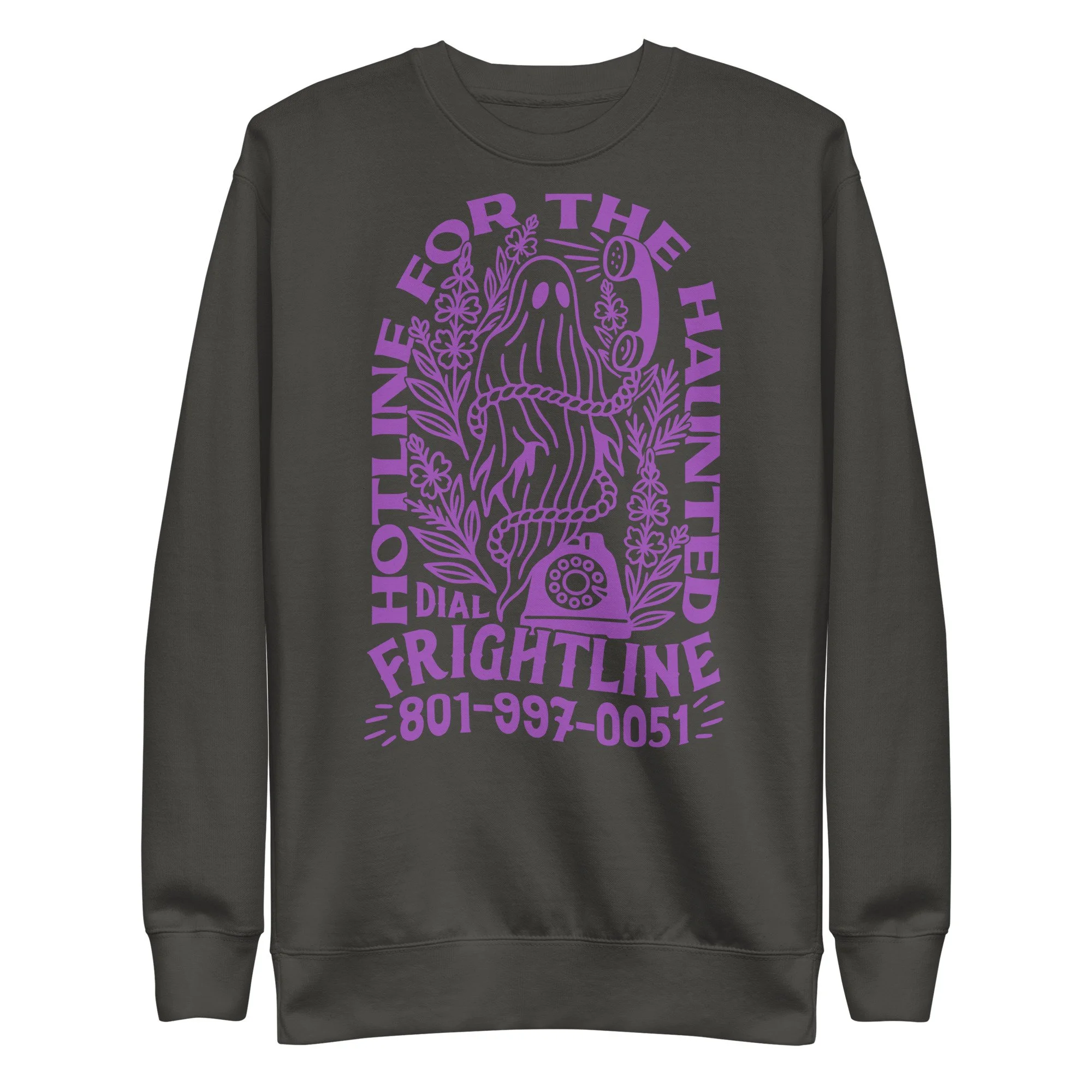 unisex cute ghost sweater