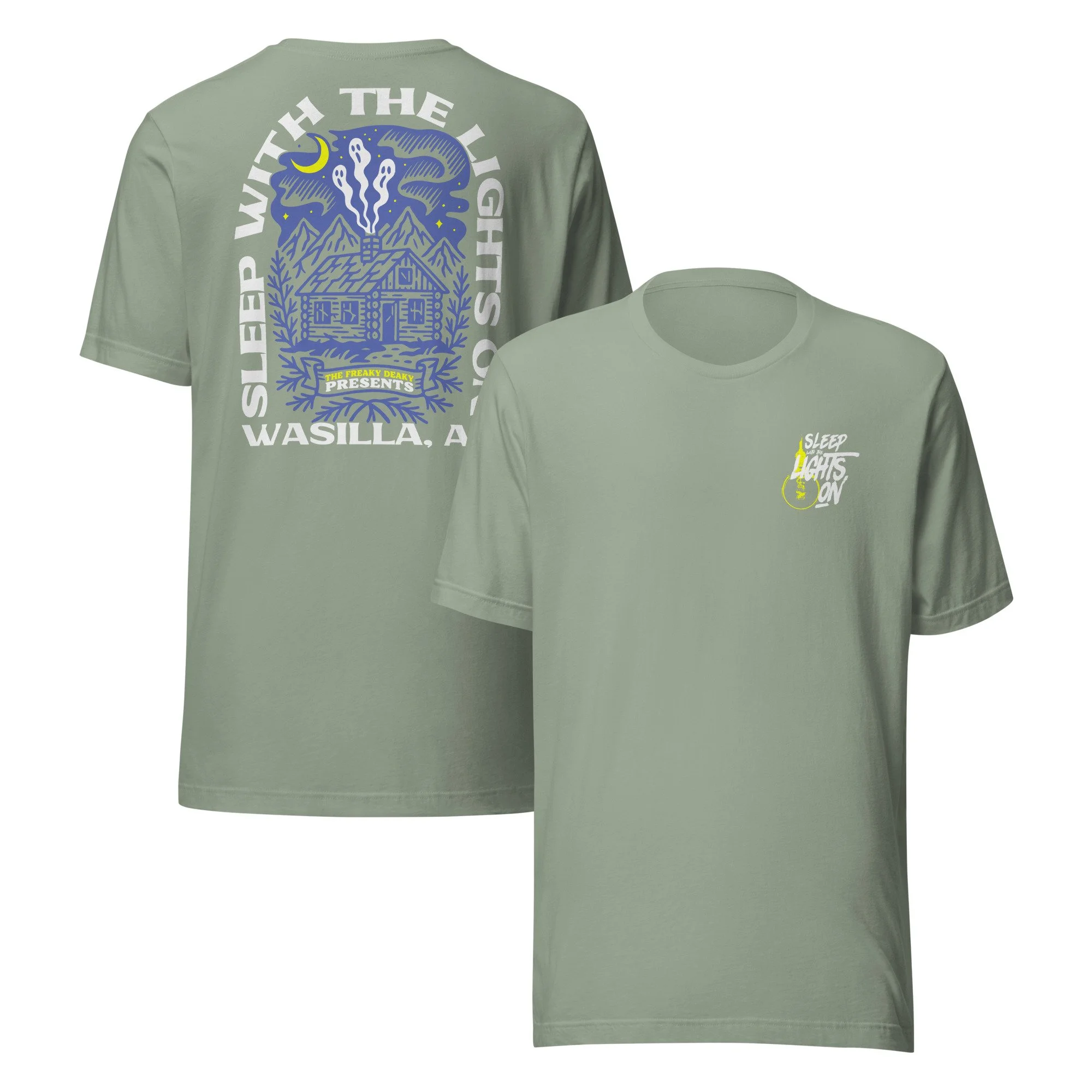 green ghost shirt
