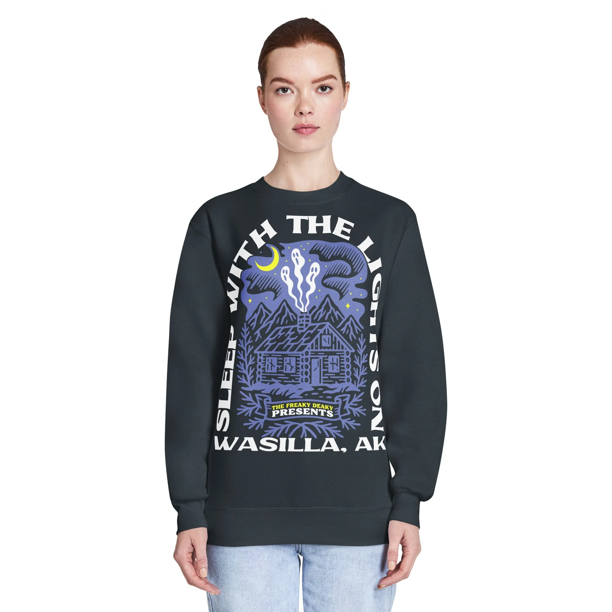 womens ghost sweater