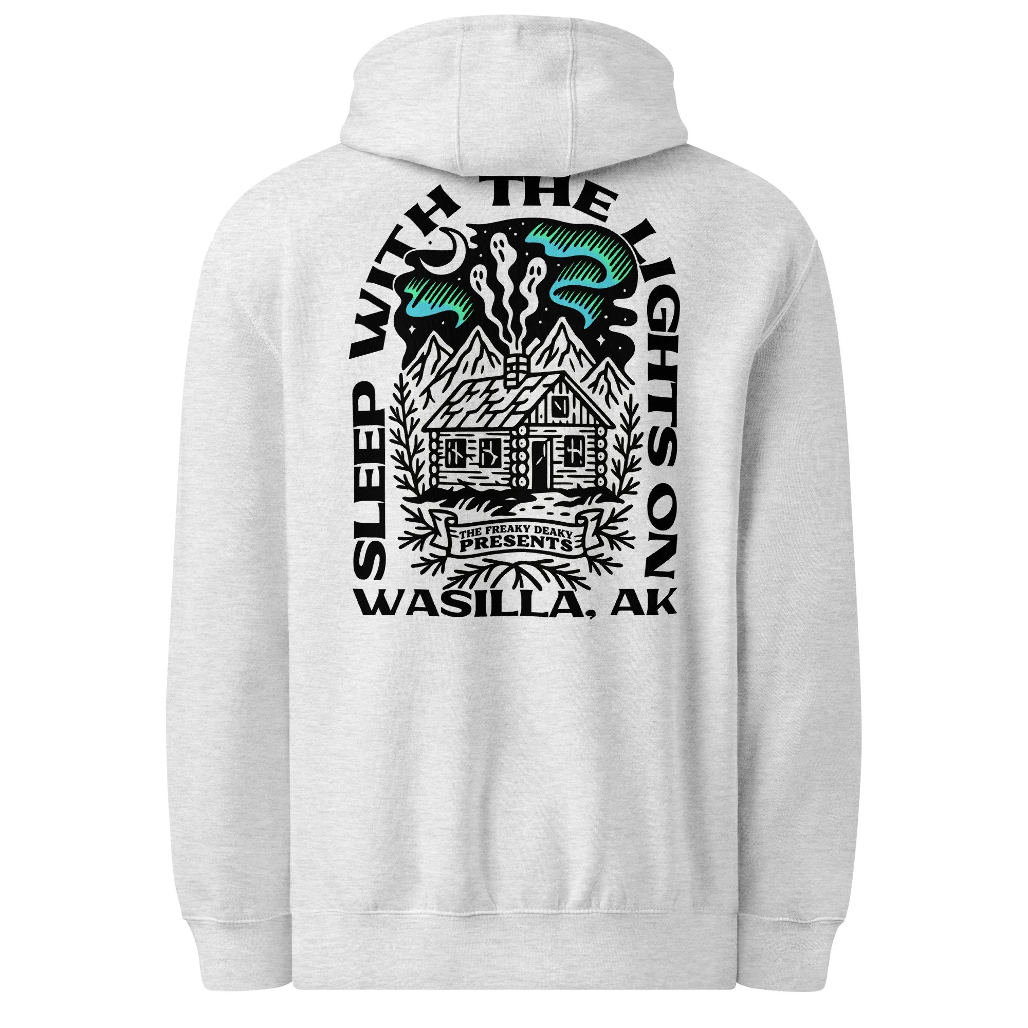sleep with the lights on hoodie