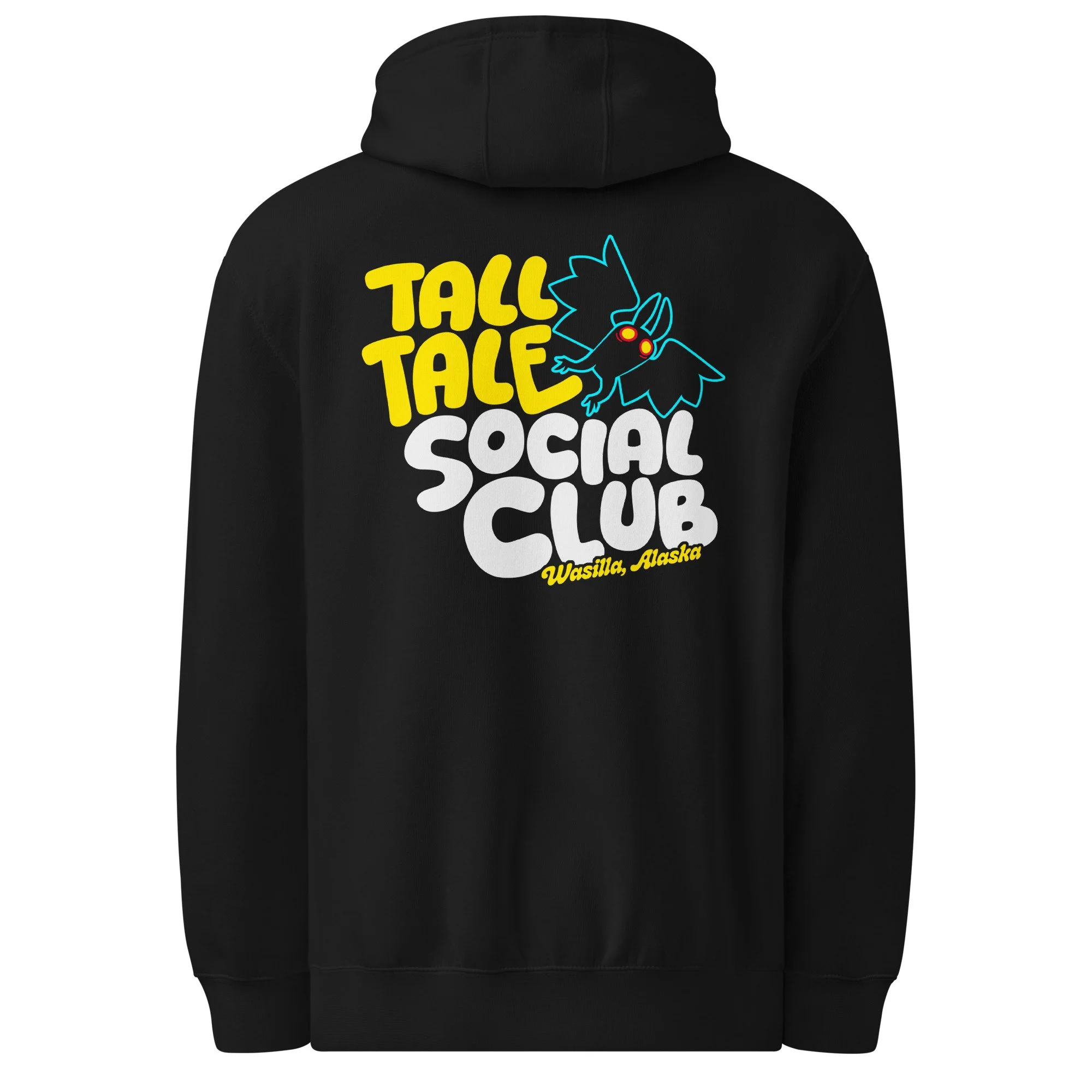tall tale social club hoodie black