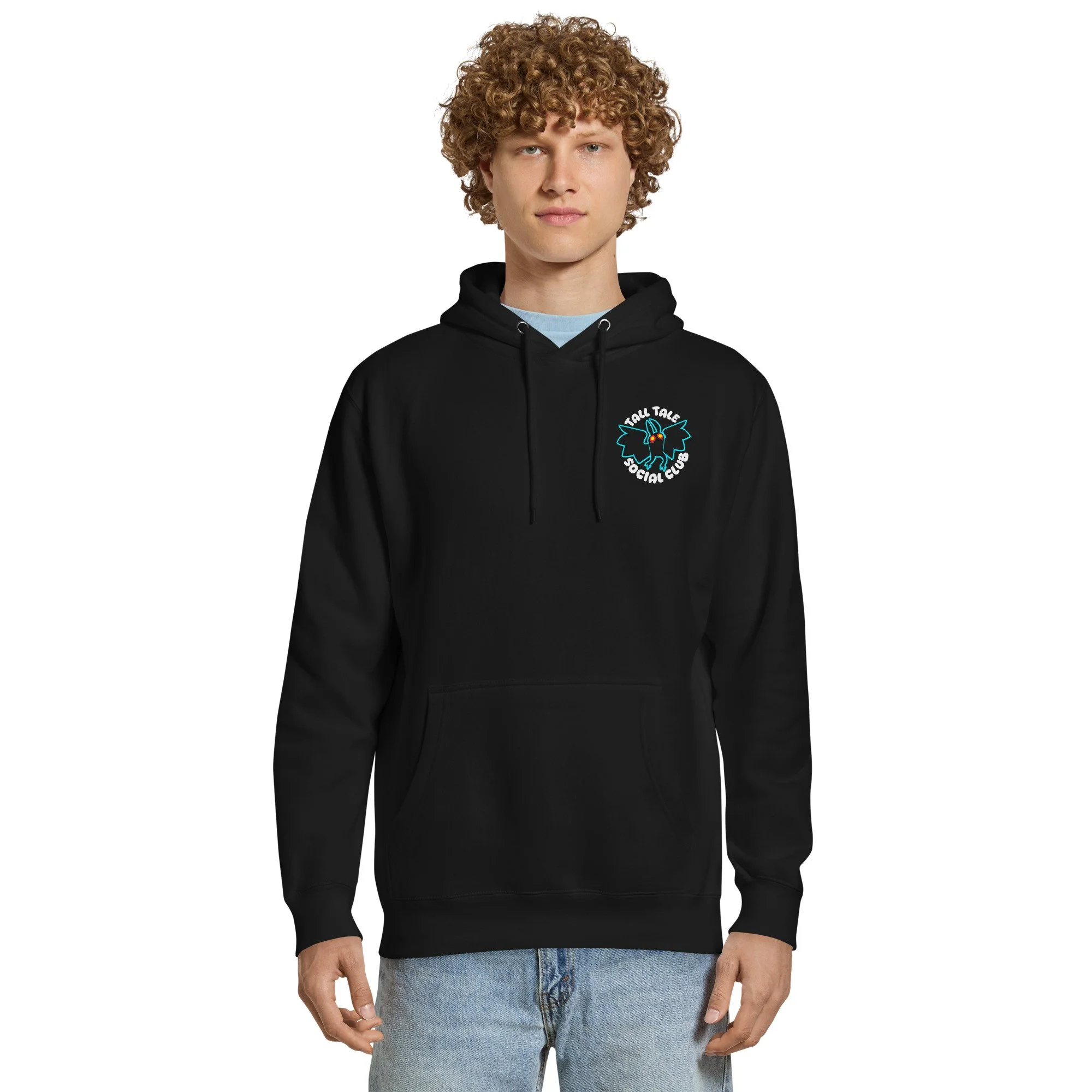 tall tale social club hoodie black