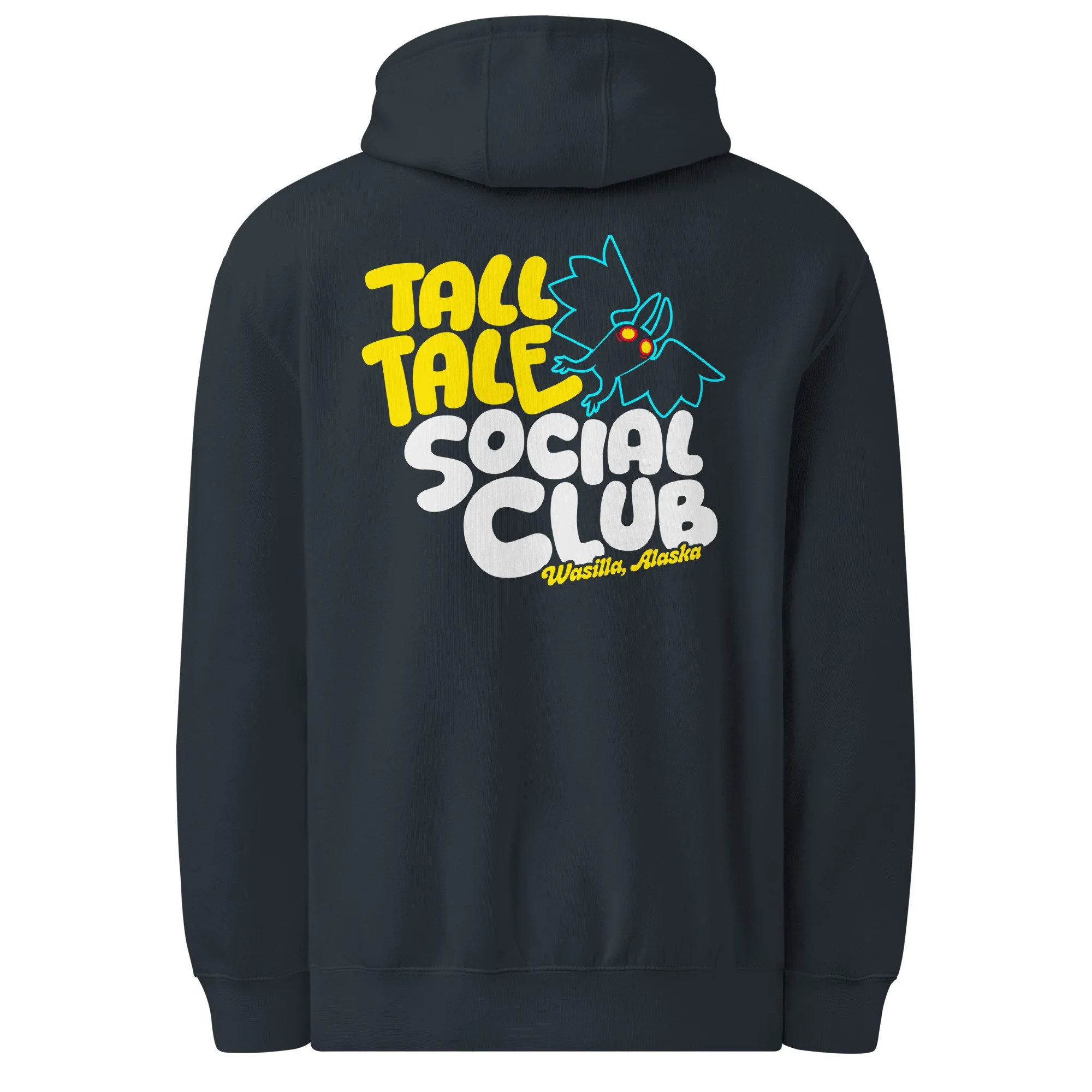 tall tale social club hoodie navy
