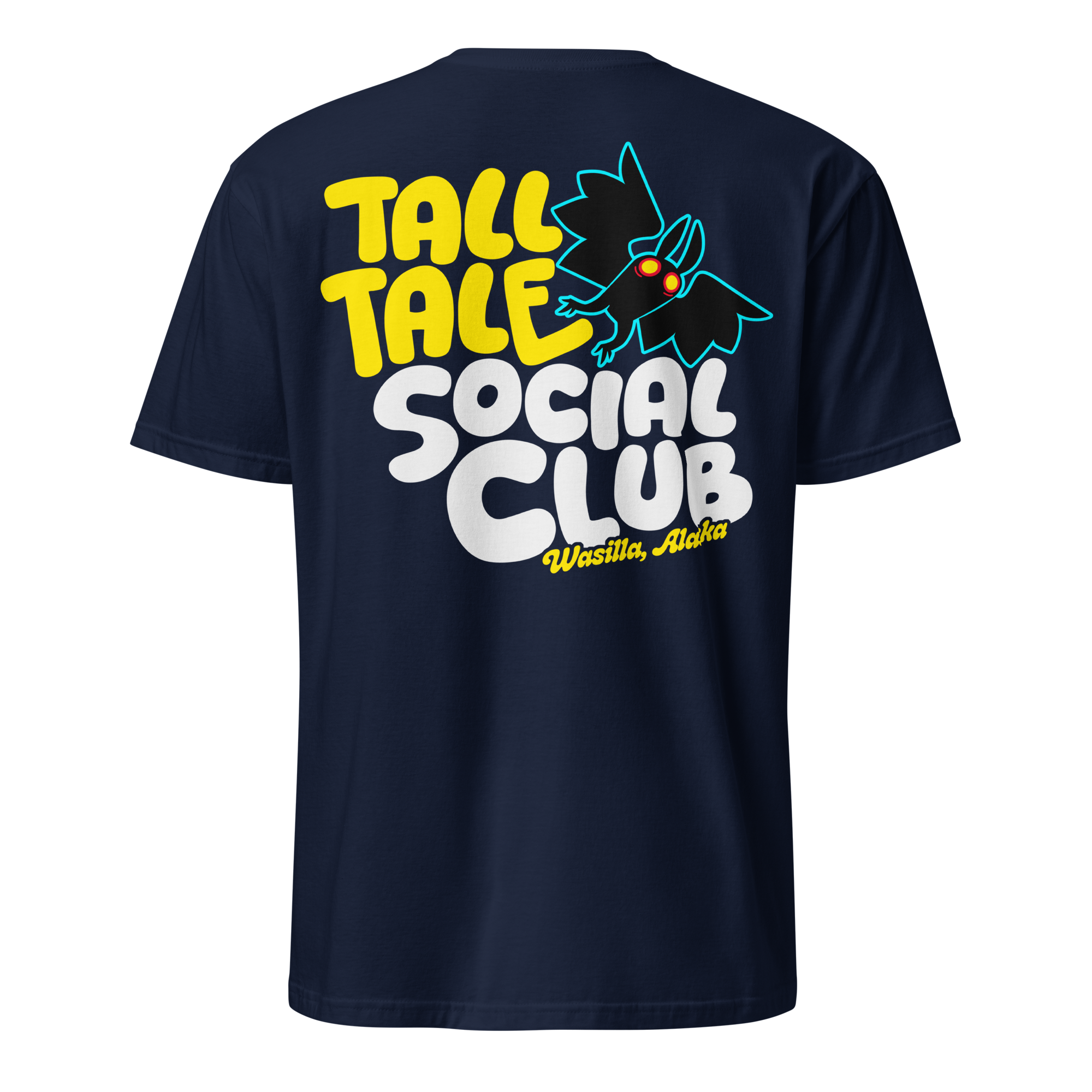 navy tall tale social club t-shirt