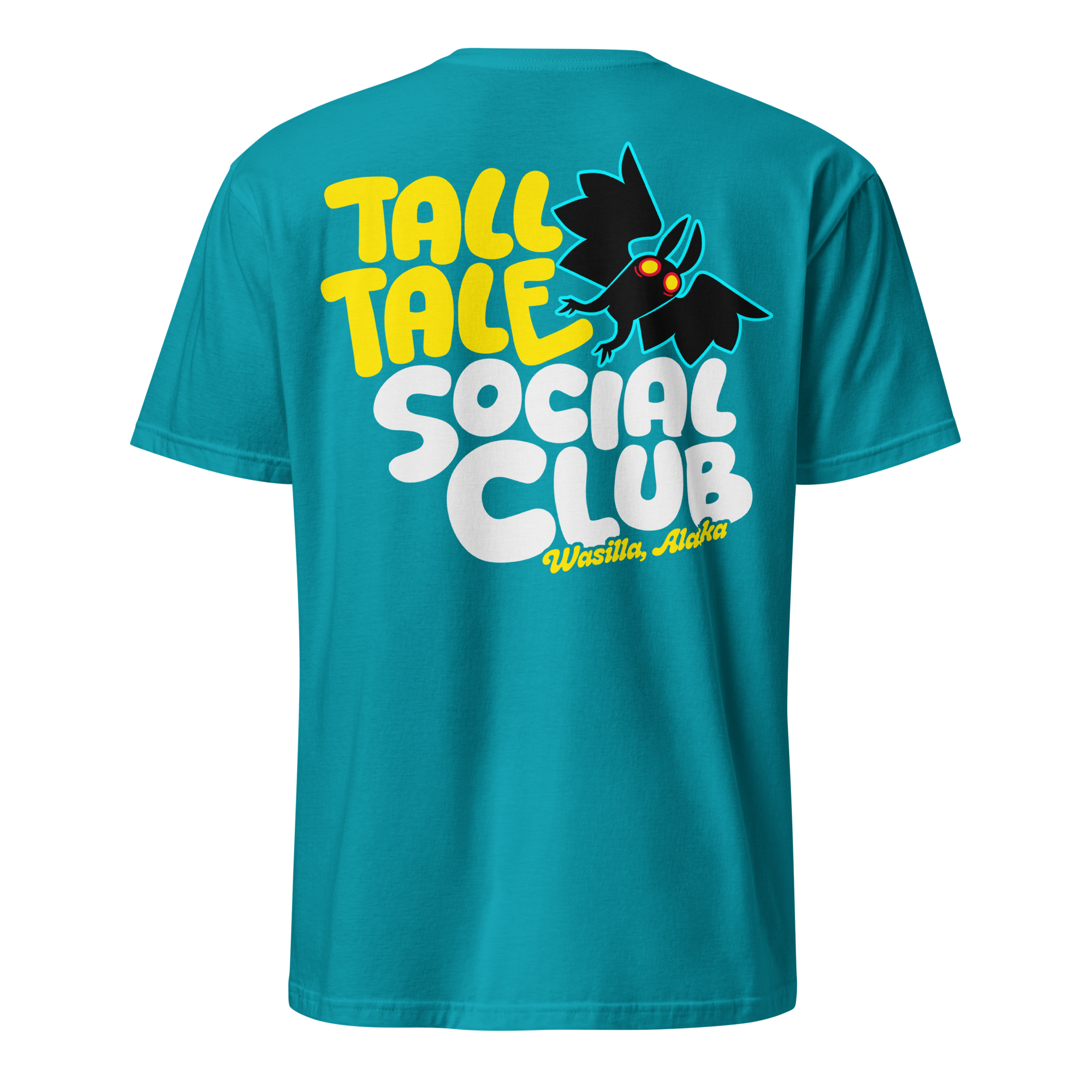 teal tall tale social club t-shirt