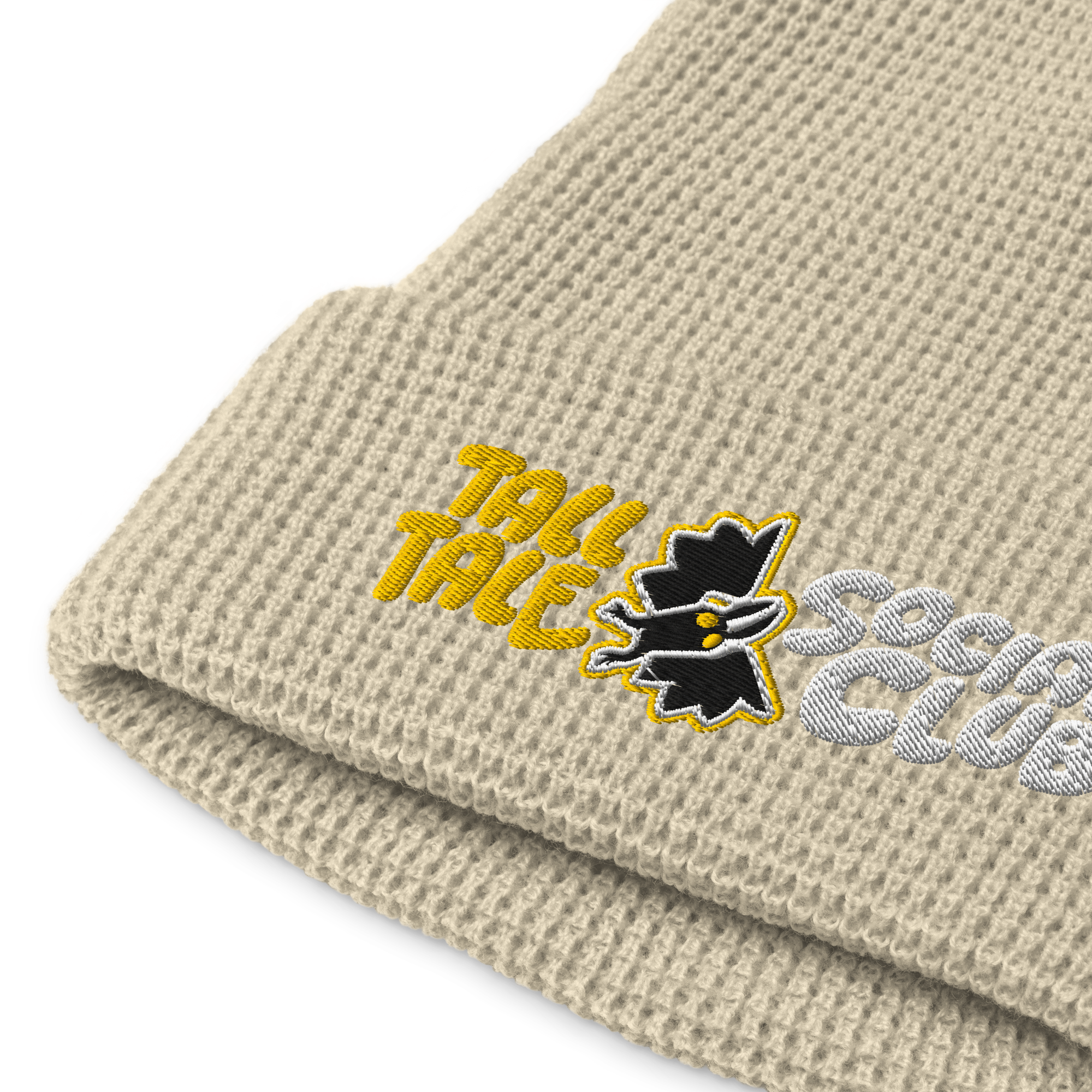 tall tale social club waffle knit beanie birch