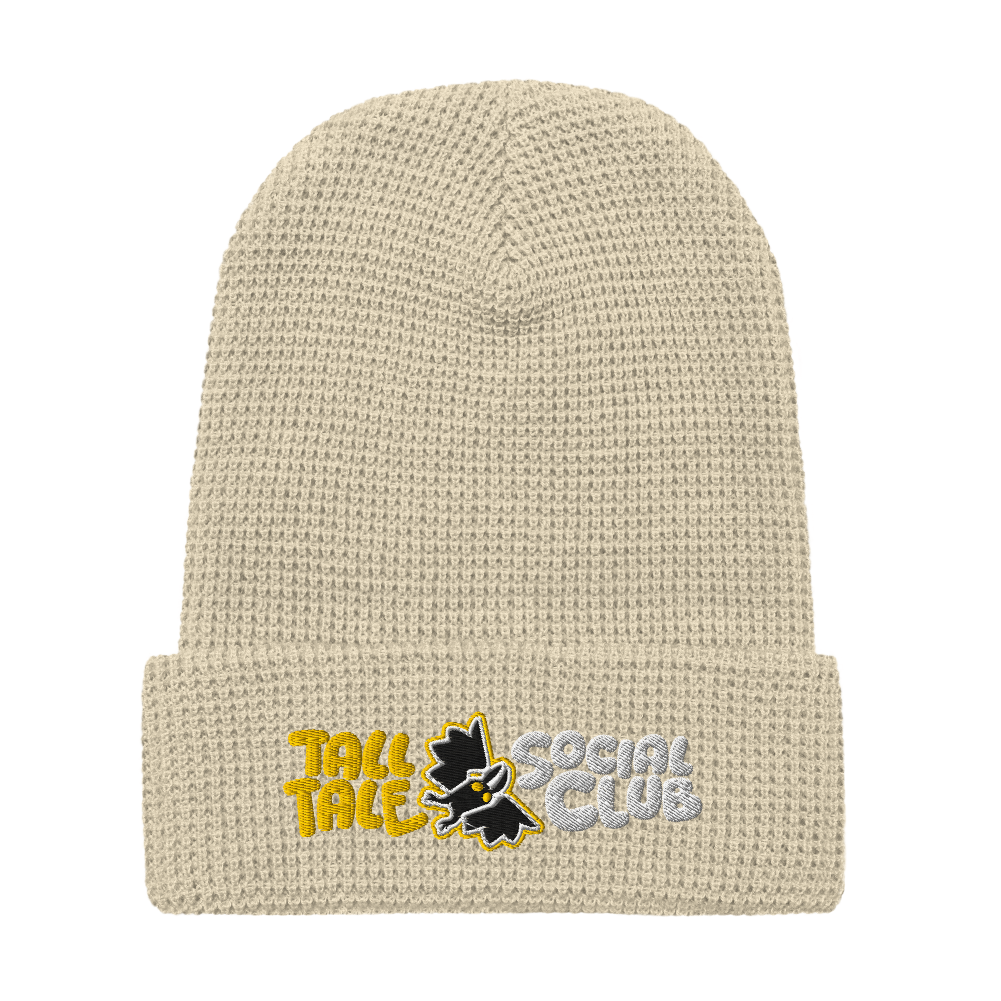 birch tall tale social club waffle knit beanie