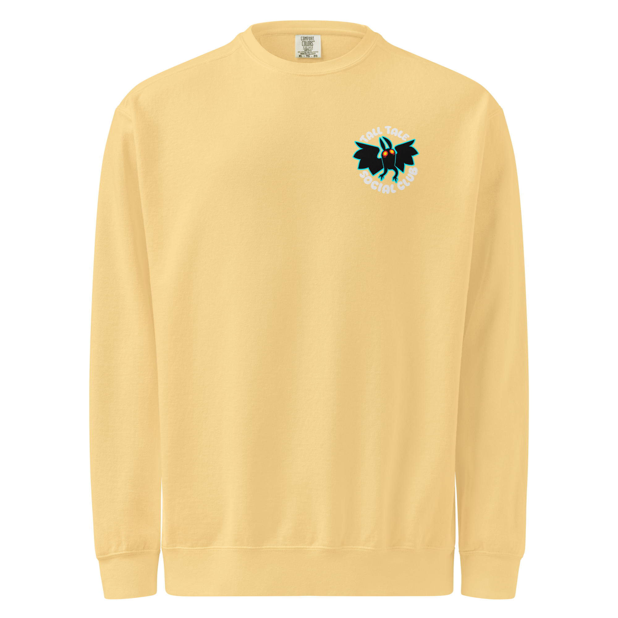 garment dyed tall tale social club sweater