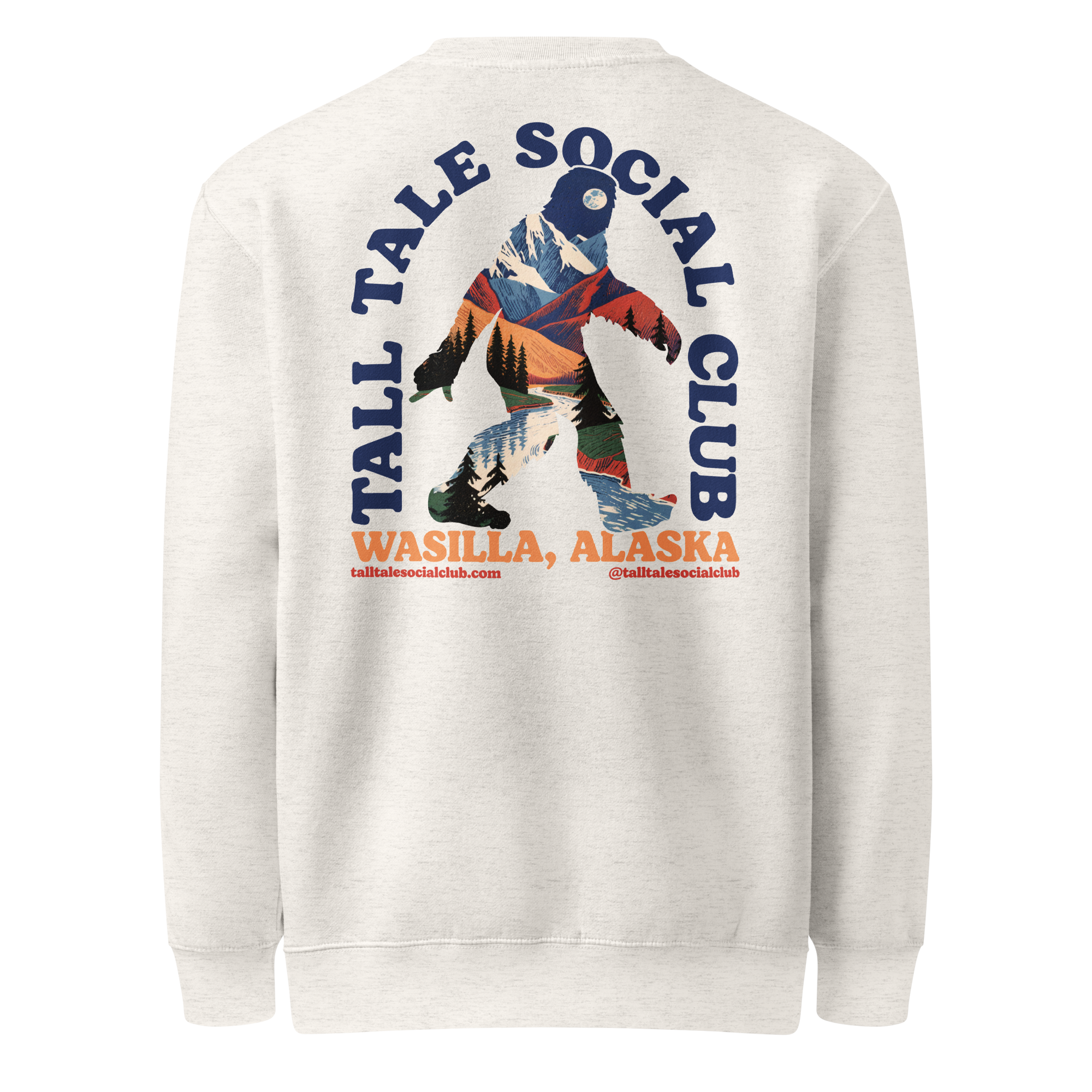alaska bigfoot sweater