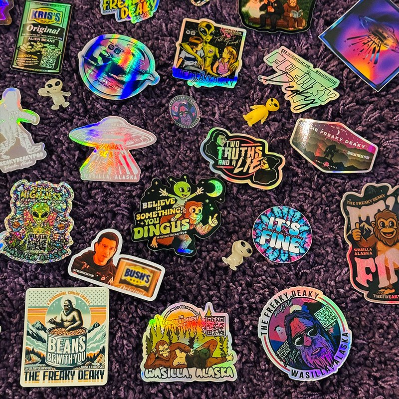 paranormal sticker pack