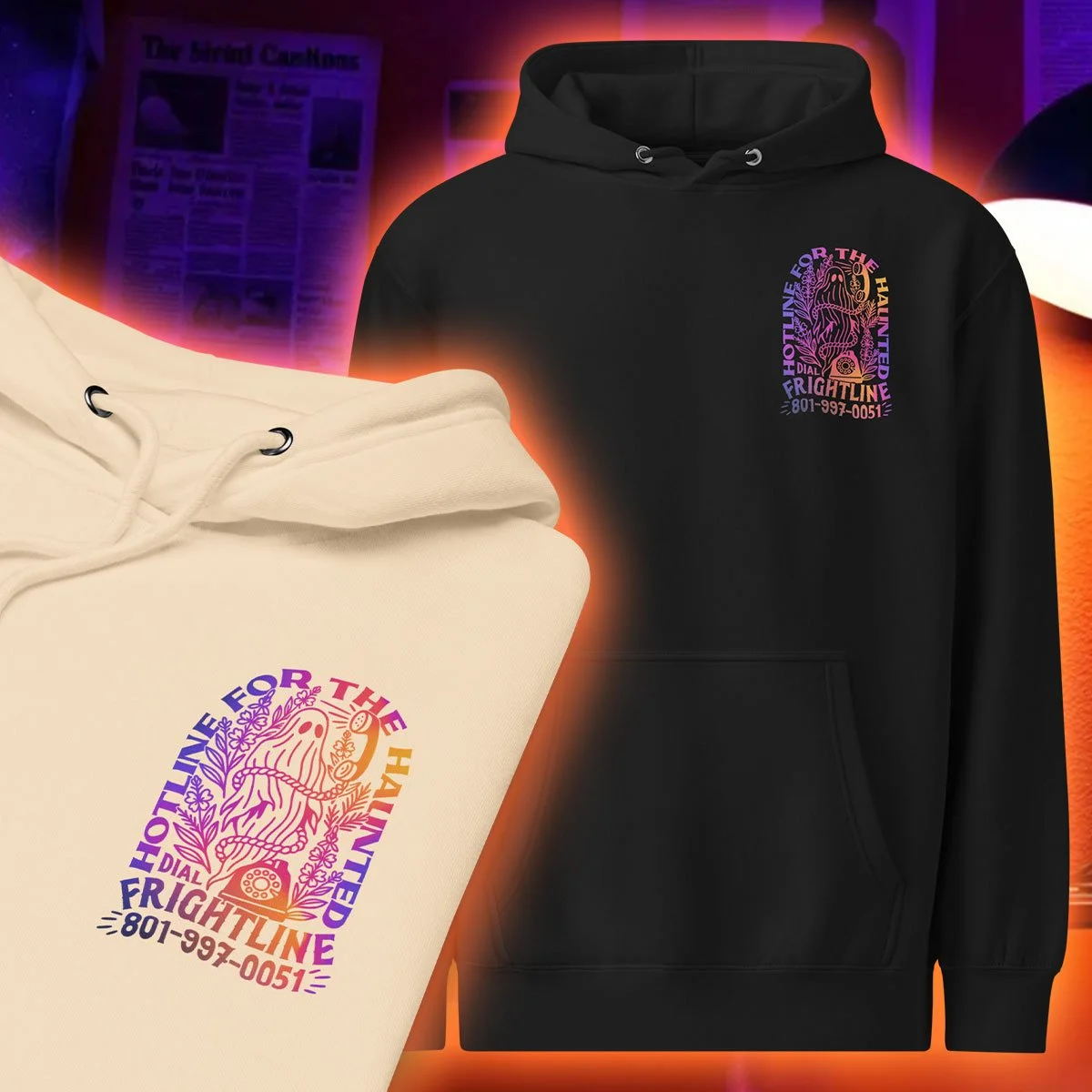cute ghost hoodie