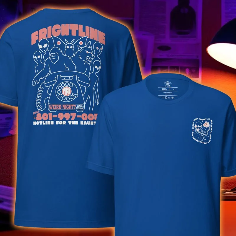 frightline ufo cryptid t shirt