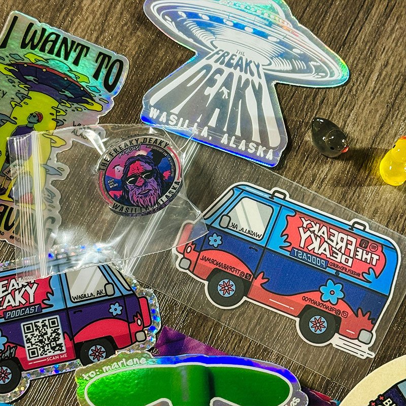 paranormal sticker pack