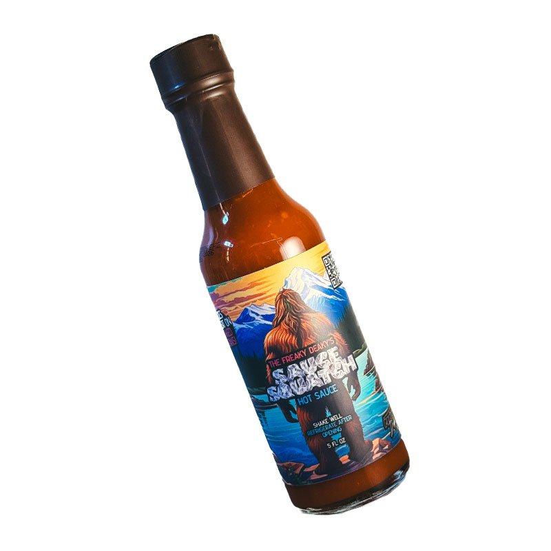 novelty hot sauce gift for cryptid lovers