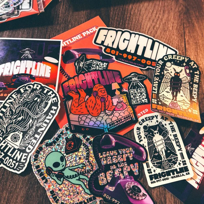 paranormal sticker pack