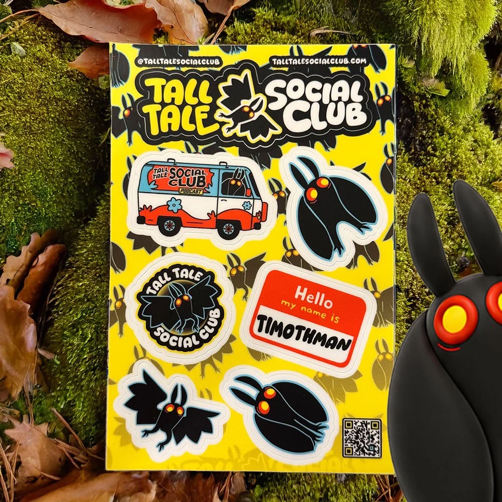 cute mothman stickers