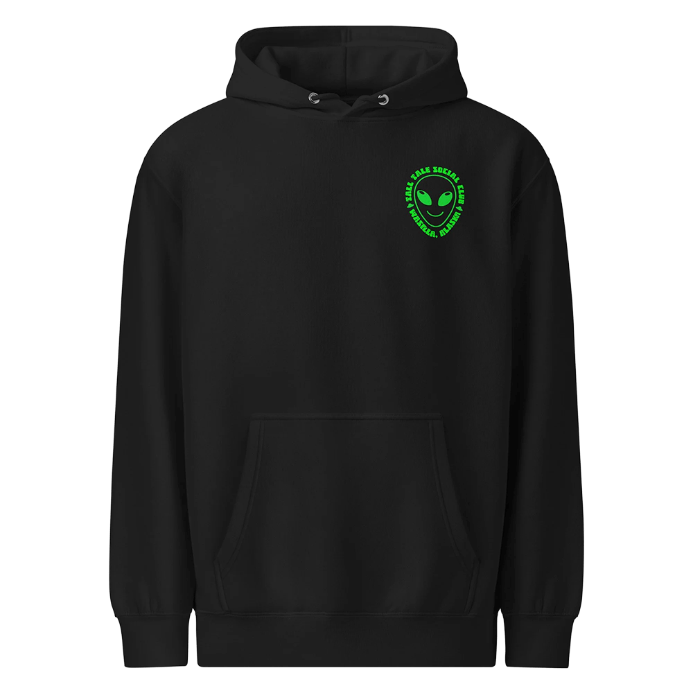 alaska alien hoodie black