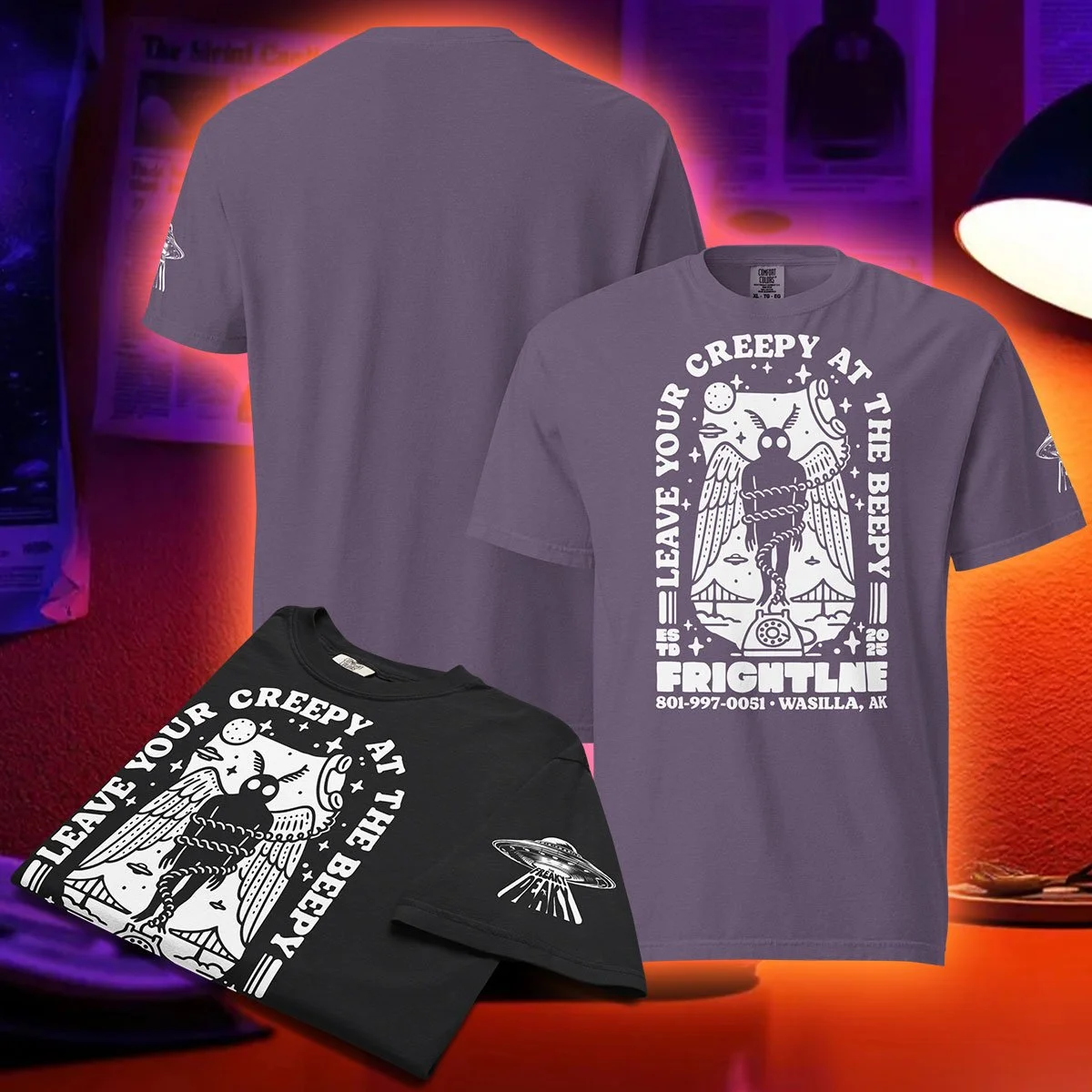 cool mothman shirt for men
