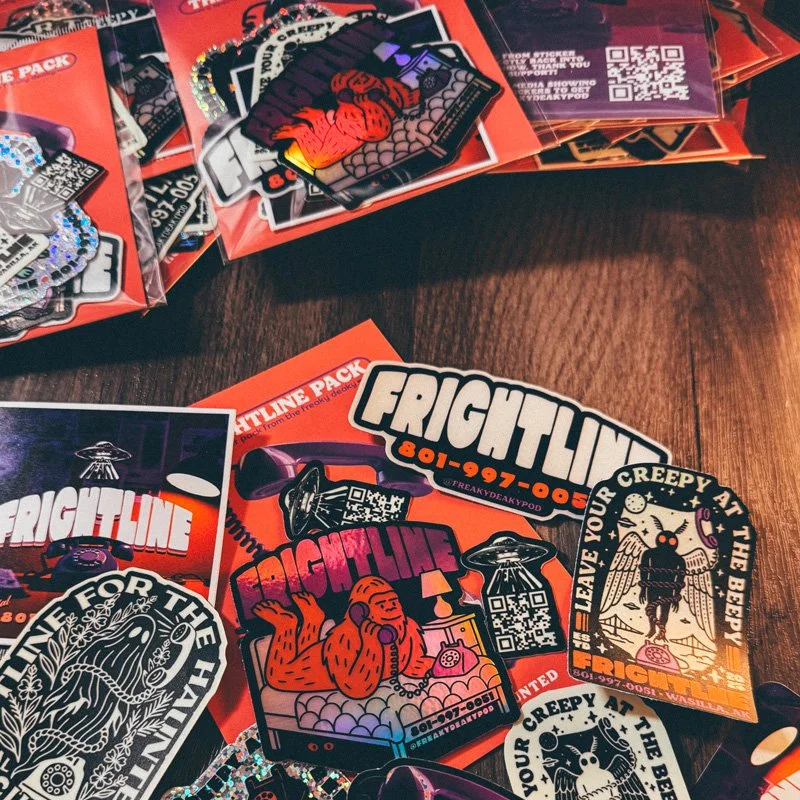 paranormal sticker pack