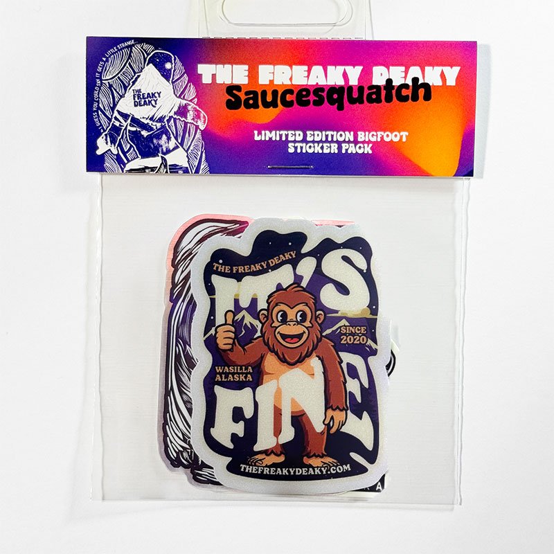bigfoot sticker pack
