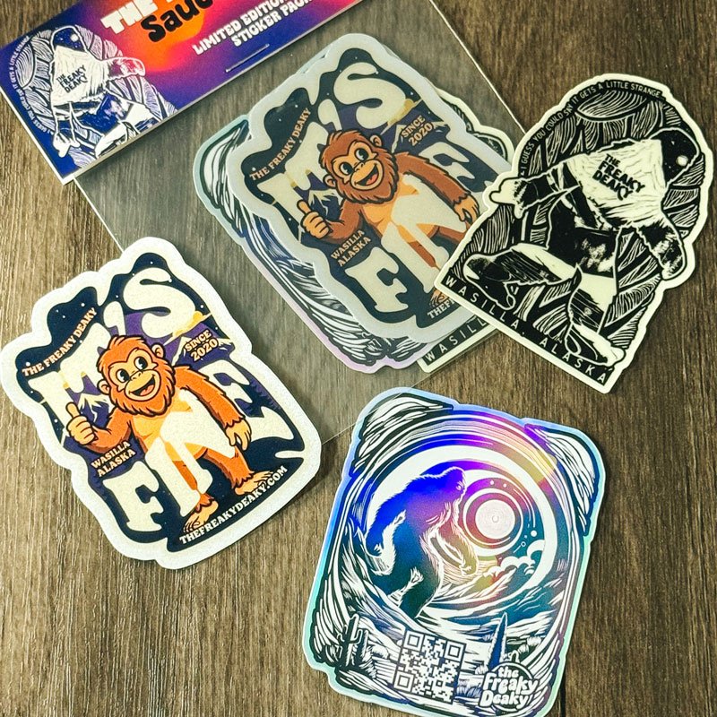 sasquatch sticker pack