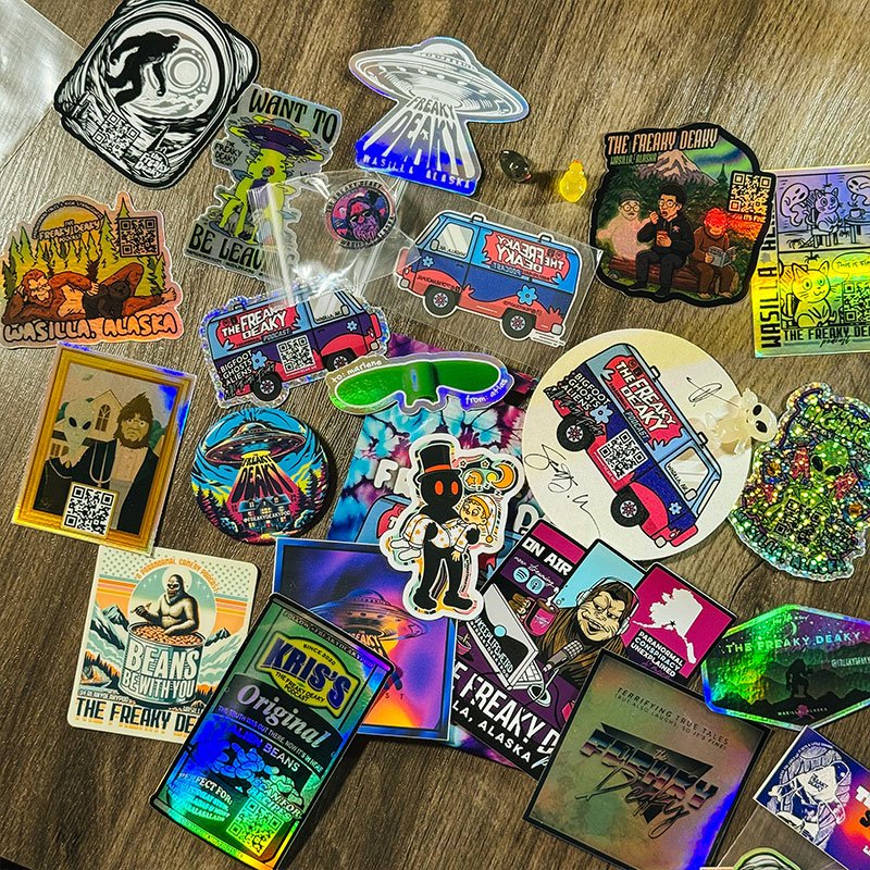 the freaky deaky sticker packs