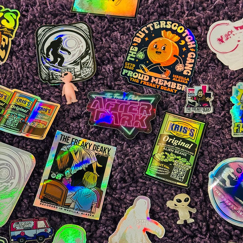 paranormal sticker pack