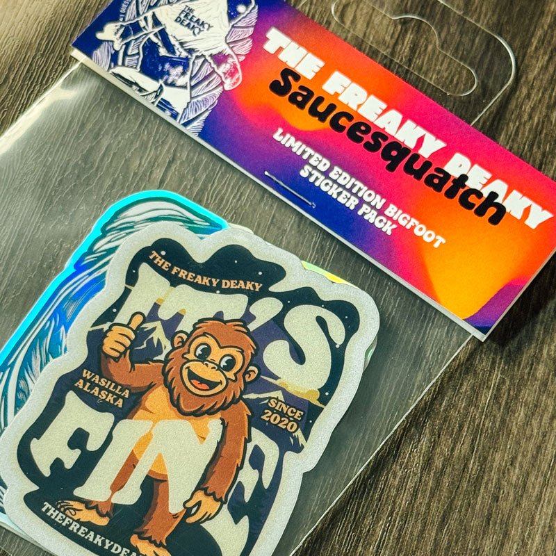 cute bigfoot stickers