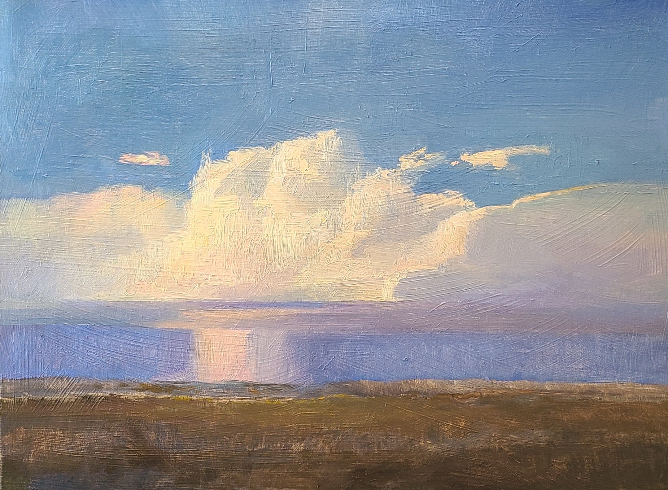 Cloudburst II 
18" x 24" 
oil on canvas